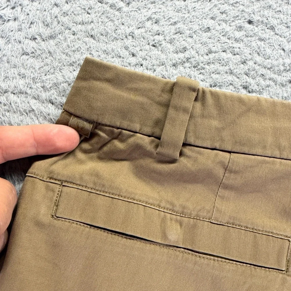 True Religion Pant‎ Men's 34x33 Brown Cotton Khakis Straight Leg Workwear Travel